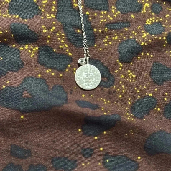 Silver Vintage Necklace Engraved - “WHY FIT IN WHEN YOU WERE BORN TO STAND OUT” - Picture 6 of 9